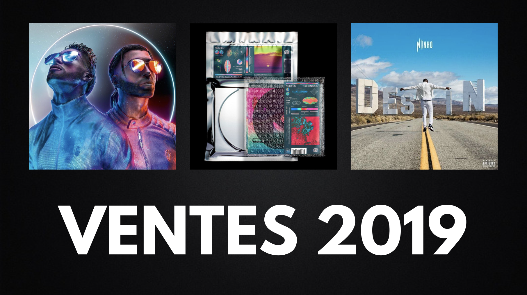 Ventes des projets sortis en 2019