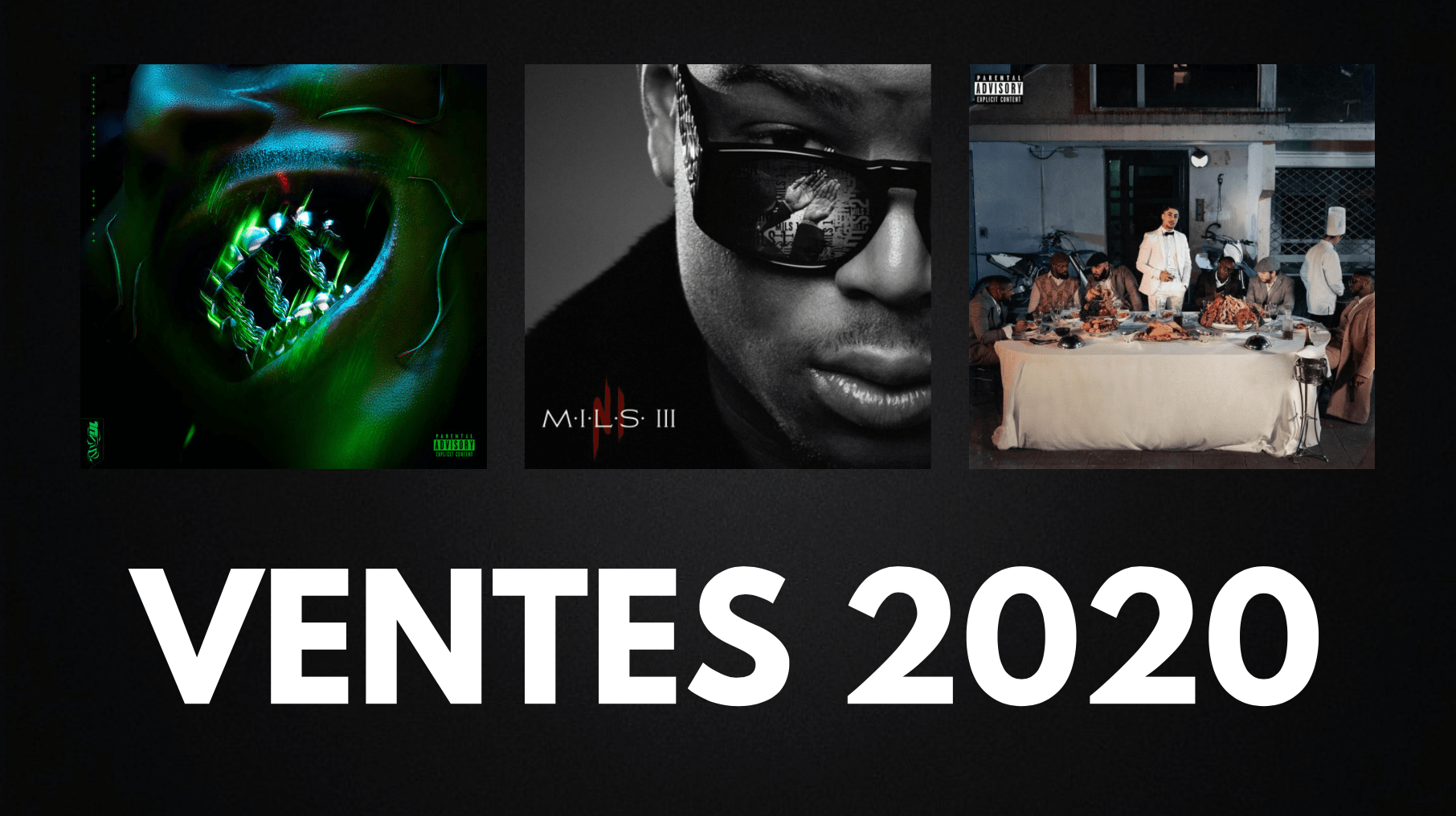 Ventes des projets sortis en 2020